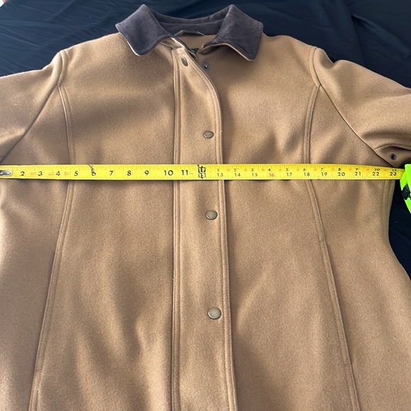 Barbour Wool Newmarket winter coat size 12 US - Picture 16 of 16